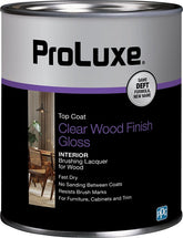 ProLuxe PLX010/04 Lacquer, Gloss, Liquid, Clear, 1 qt